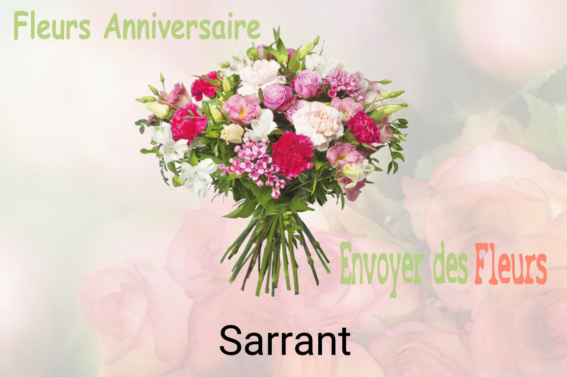 Bouquet de fleurs d’anniversaire livré à Sarrant