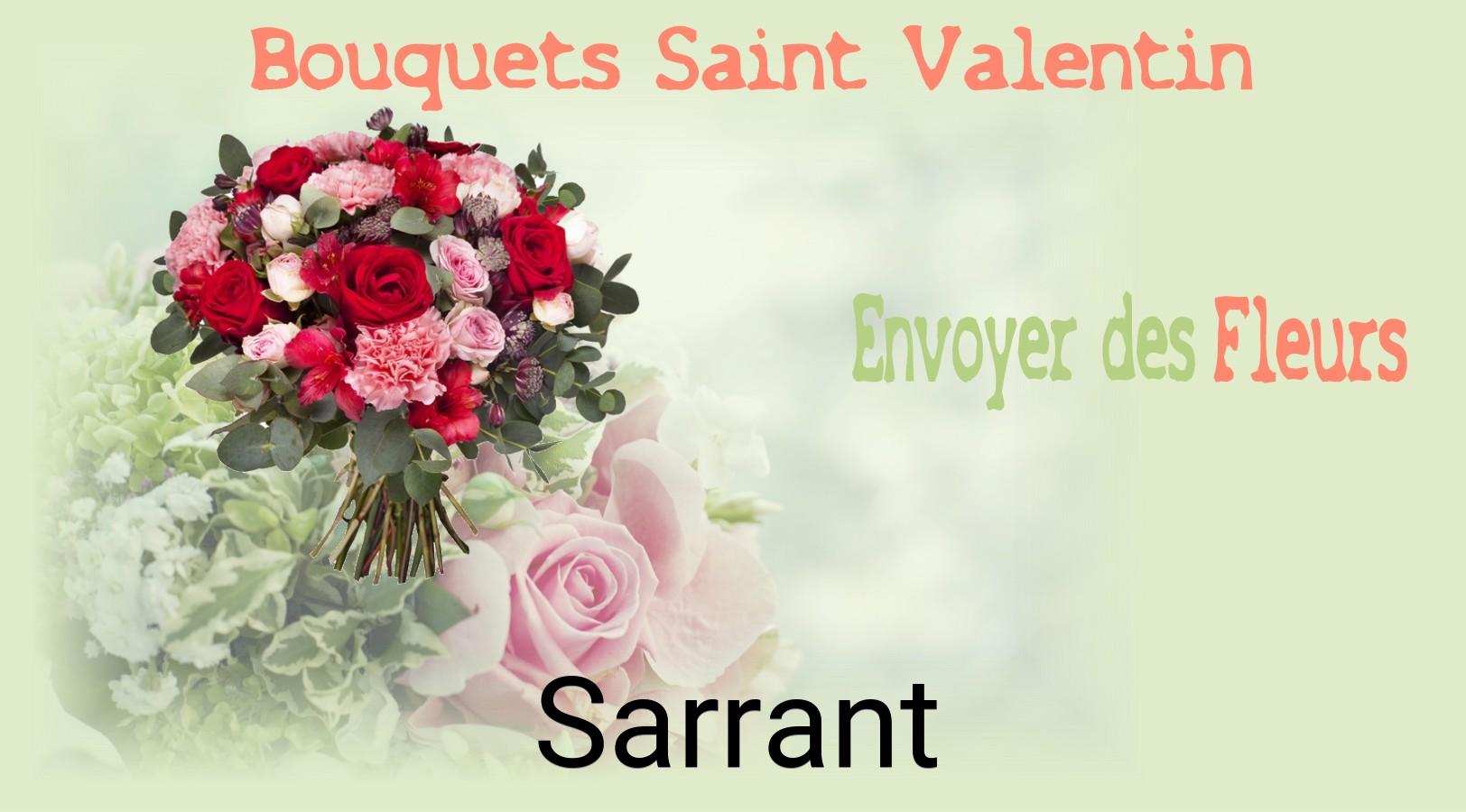 Roses de Saint-Valentin livrées à Sarrant